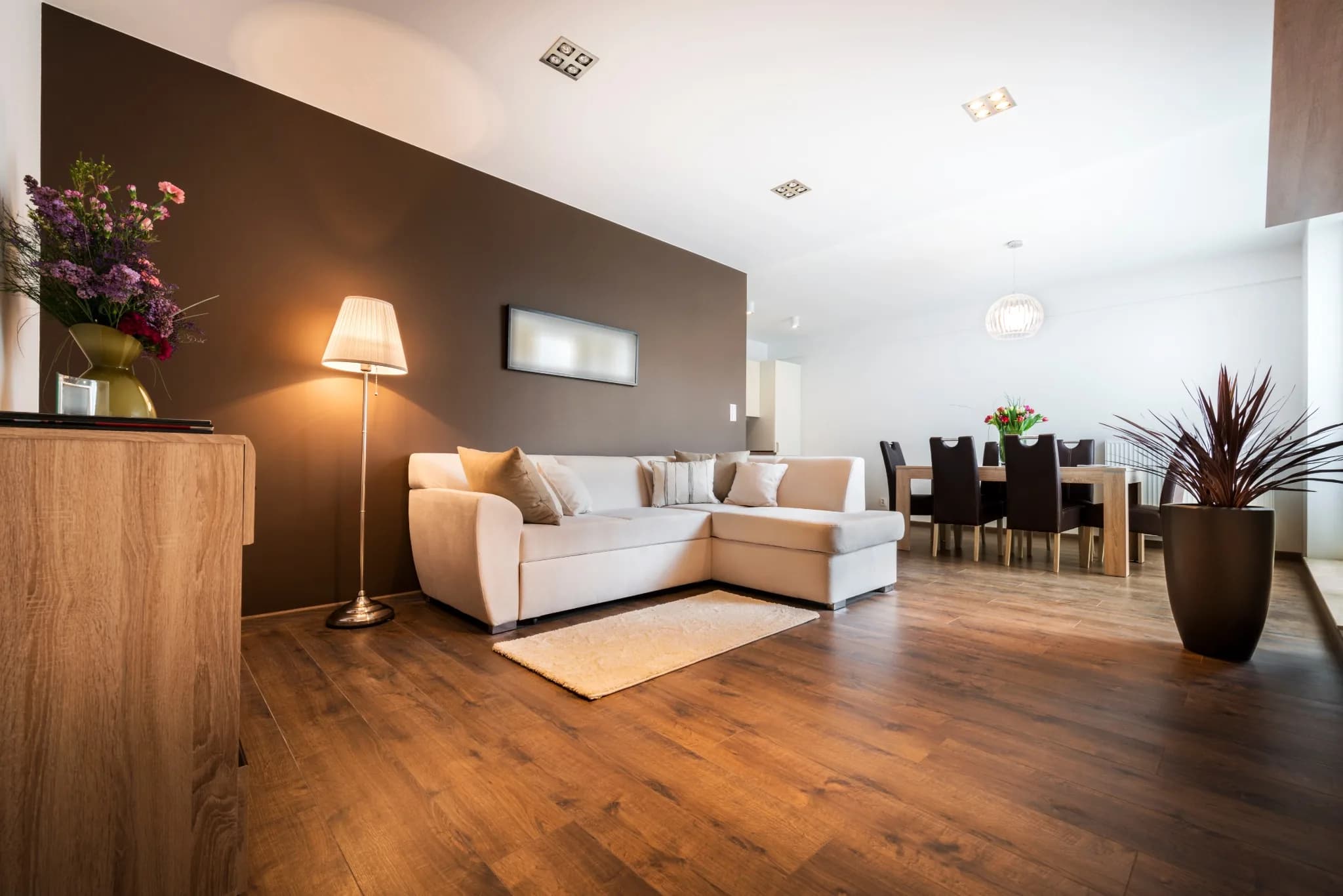 New hardwood flooring remodel in Hugo, MN